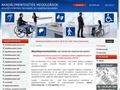 http://akadalymentes.com ismertető oldala
